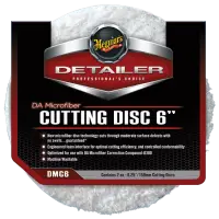 Meguiar's DMC6 DA Microfiber Cutting Discs 2pak Gąbki polerskie na rzep z mikrofibry 2 sztuki