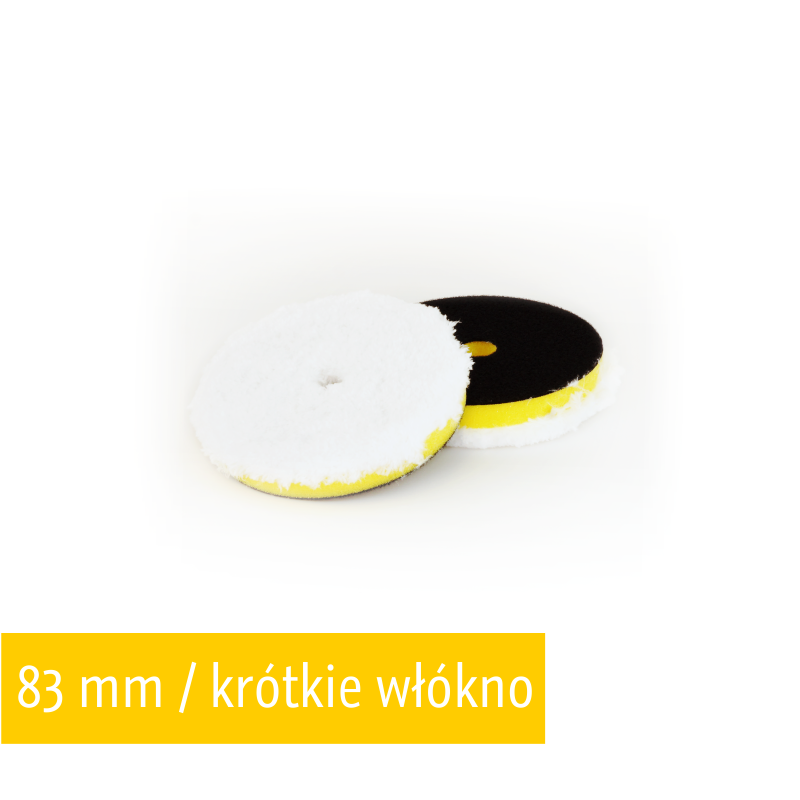 NAT Pad Mikrofibrowy Agresywny Twardy DA 83mm