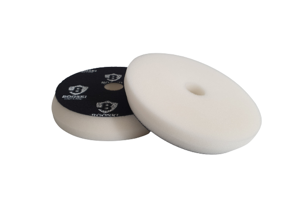 Booski Pads Super Cut Pad DA Twarda mocno ścierna gąbka polerska na rzep Dual Action 130mm