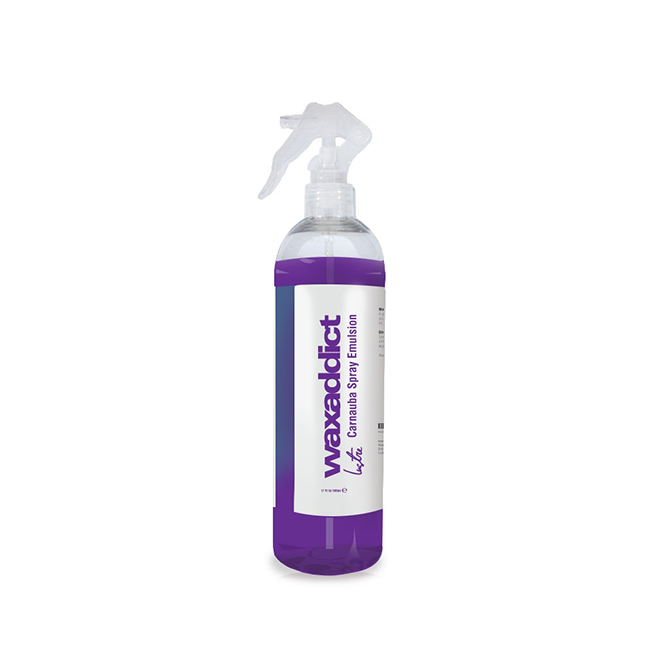 Waxaddict Lustre Carnauba Spray Emulsion Szybki w aplikacji efektowny wosk w płynie 500ml