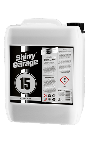 Shiny Garage Extra Dry Fabric Cleaner Shampoo 5000ml produkt do czyszczenia tapicerki materiałowej