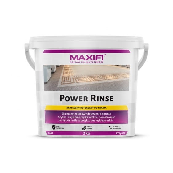 MaxiFi Power Rinse Proszek do prania tapicerki materiałowej 2kg