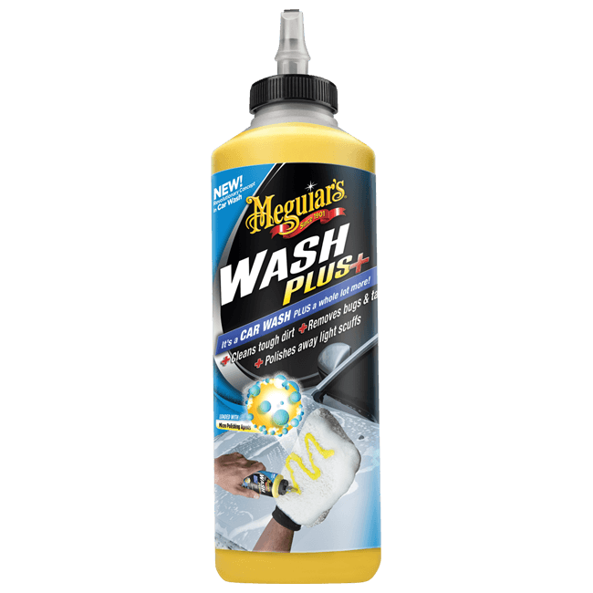 Meguiar's Car Wash Plus+ Szampon do dekontaminacji lakieru usuwa stare woski i politury 709ml