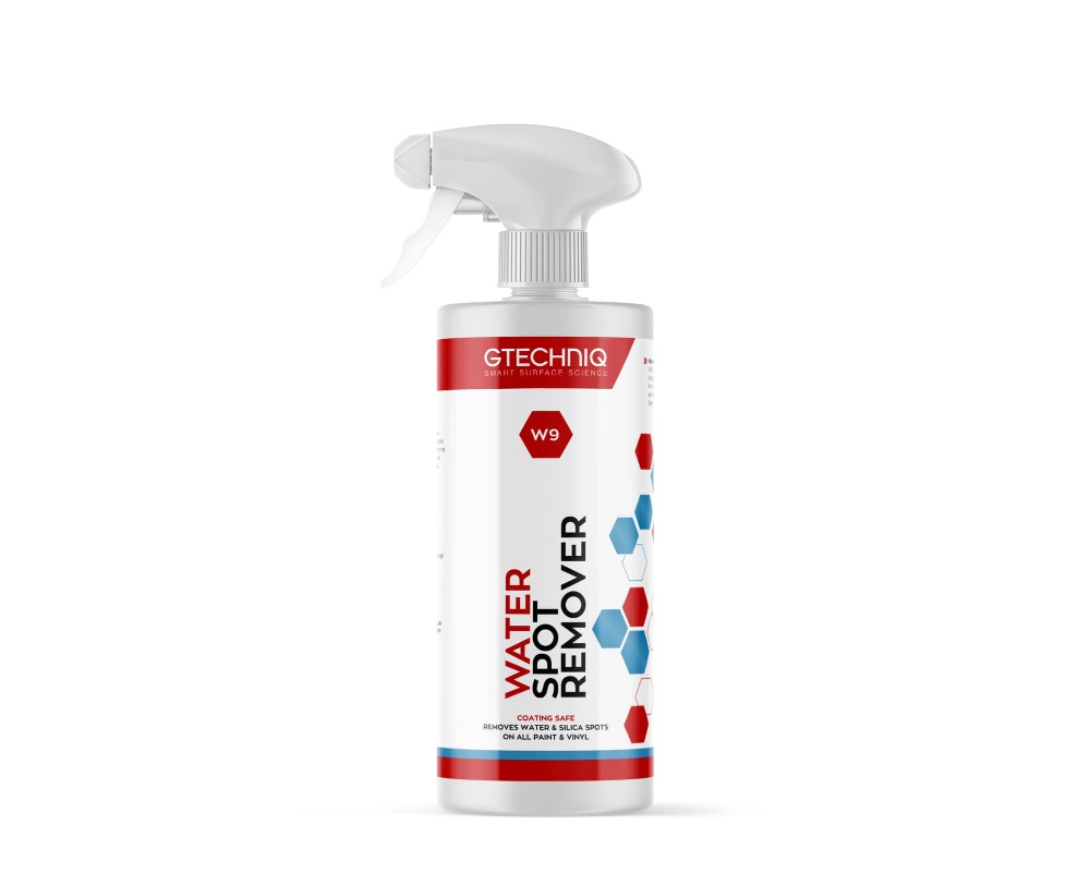 Gtechniq W9 Water Spot Remover - Usuwa ślady po twardej wodzie 500ml