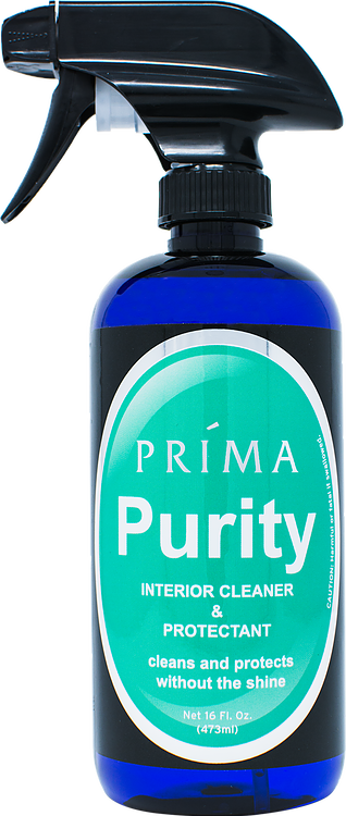 Prima PURITY Interior Cleaner & Protectant Uniwersalny produkt do czyszczenia i zabezpieczenia wnętrza pojazdu 2w1 473ml
