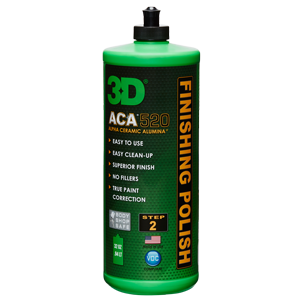 3D Car Care ACA 520 FINISHING Polish - Wysokiej jakości pasta polerska wykończeniowa 946ml