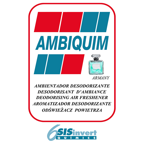 6SISinvert AMBIQUIM Perfumy do auta biura hotelu nuta zapachowa - ARMANI POUR HOMME de Giorgio Armani