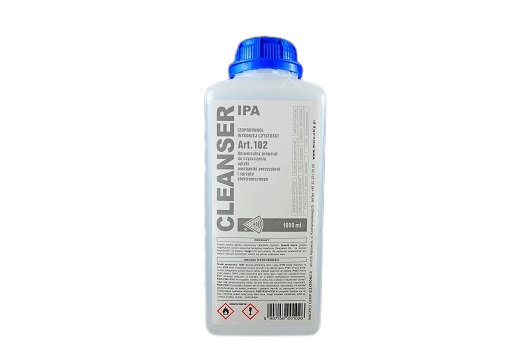 IPA Cleanser 99,9% Izopropanol Inspekcja lakieru odłuszcza lakier 1000ml
