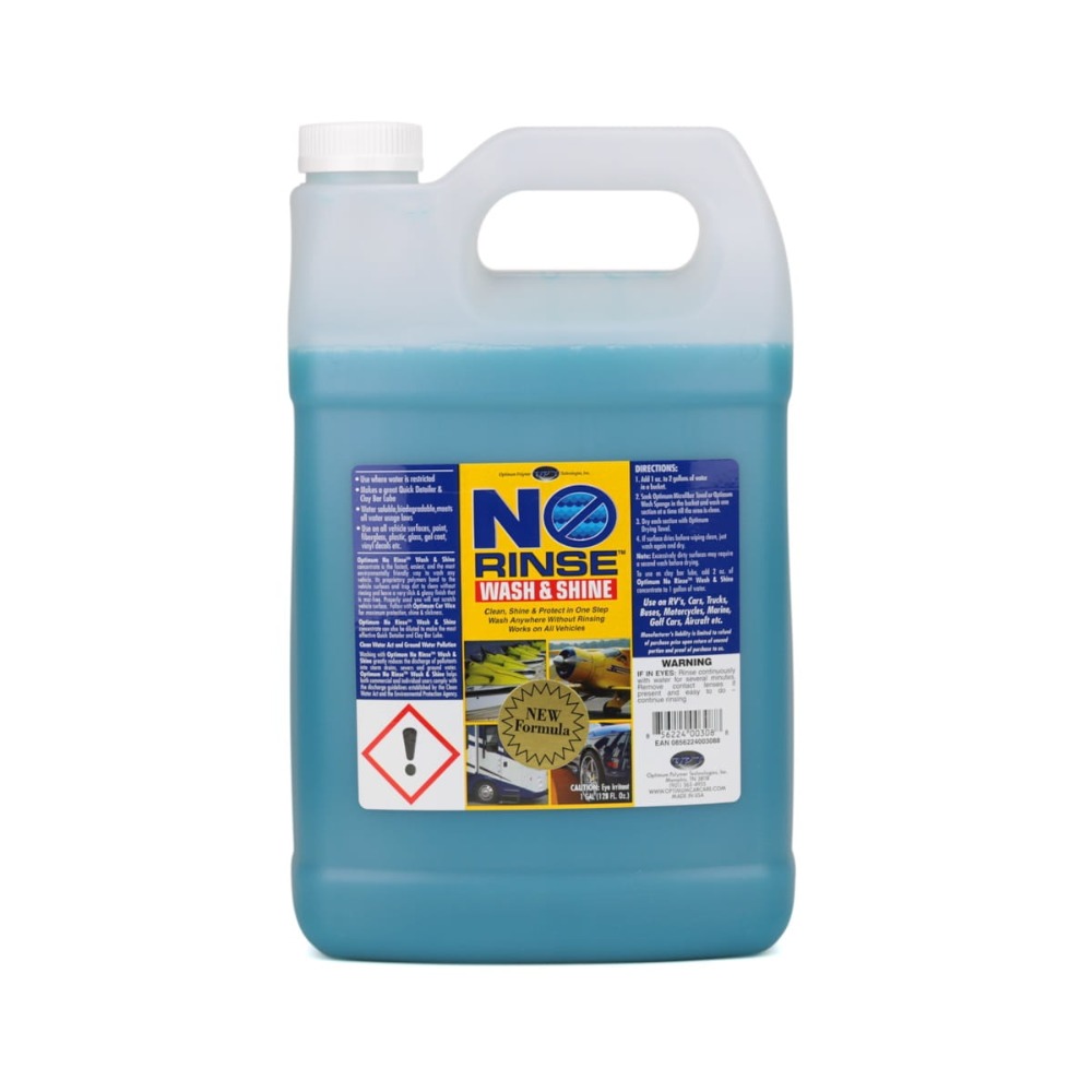 OPTIMUM No Rinse Wash & Shine - Szampon bez spłukiwania mycie bezwodne 3780ml