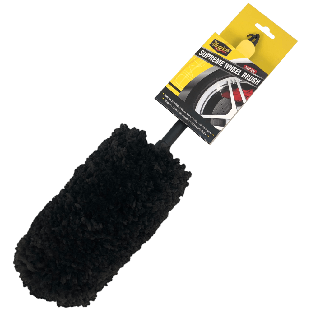 Meguiar's Supreme Wheel Brush Medium Szczotka do czyszczenia felg z mikrofibry