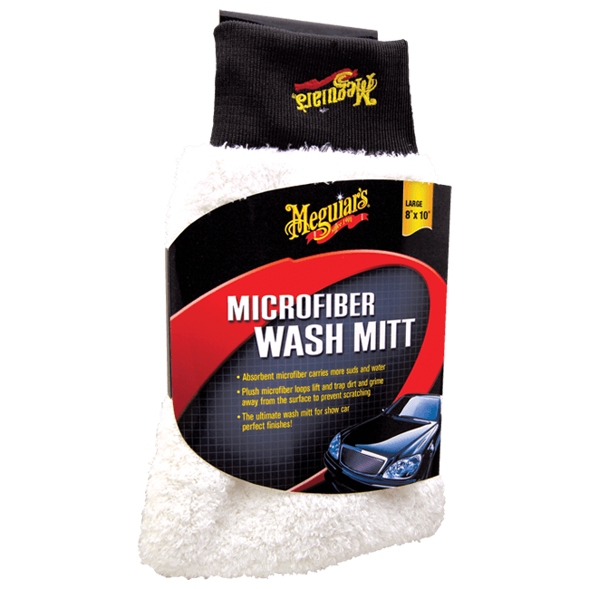 Meguiar's Microfiber Wash Mitt Rękawica do mycia auta z mikrofibry