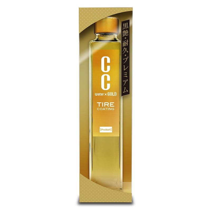 Prostaff CC Water Gold Tire Coating Wydajny dressing do opon z SiO2 Efekt połysk 190ml