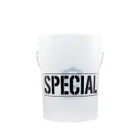 Booski Car Care SPECIAL Detailing Wash Bucket Profesjonalne przezroczyste wiadro do detailingu