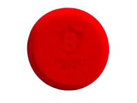 Booski Car Care Red Foam Applicator - Aplikator piankowy do wosków bez krawędzi