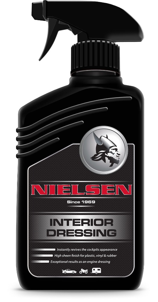 Nielsen Interior Dressing Produkt do zabezpieczenia plastików wewnętrznych deski rozdzielczej kokpitu 500ml