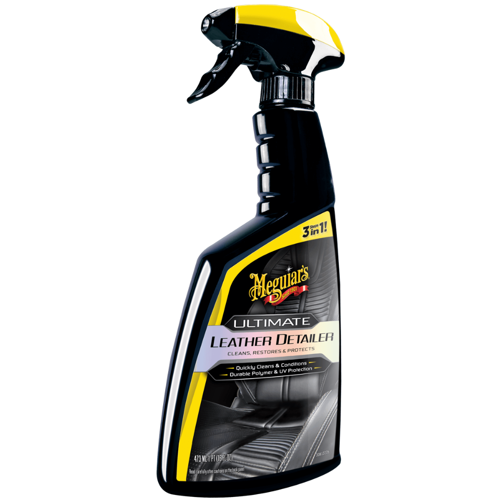 Meguiar's Ultimate Leather Detailer Środek 3w1 do regularnej pielęgnacji skór gładkich 473ml