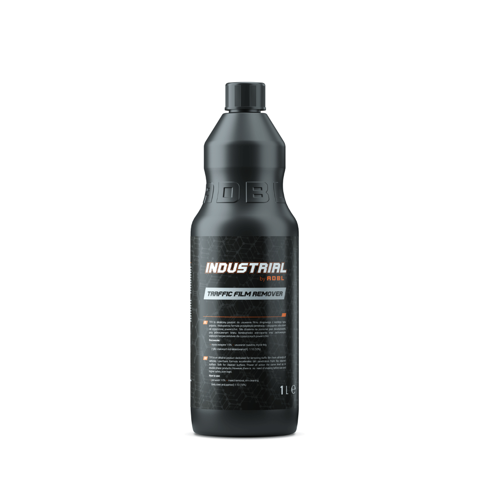 Industrial by ADBL Traffic Film Remover Skutecznie usuwa zabrudzenia z lakieru 1000ml