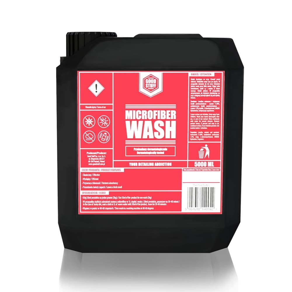 Good Stuff Microfiber Wash Płyn do prania mikrofibr i ręczników 5000ml
