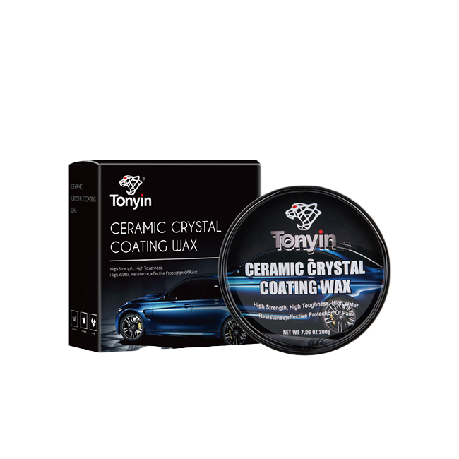 Tonyin Ceramic Crystal Coating Wax Edition Trwały efektowny hydrofobowy łatwy w aplikacji wosk syntetyczny 200g
