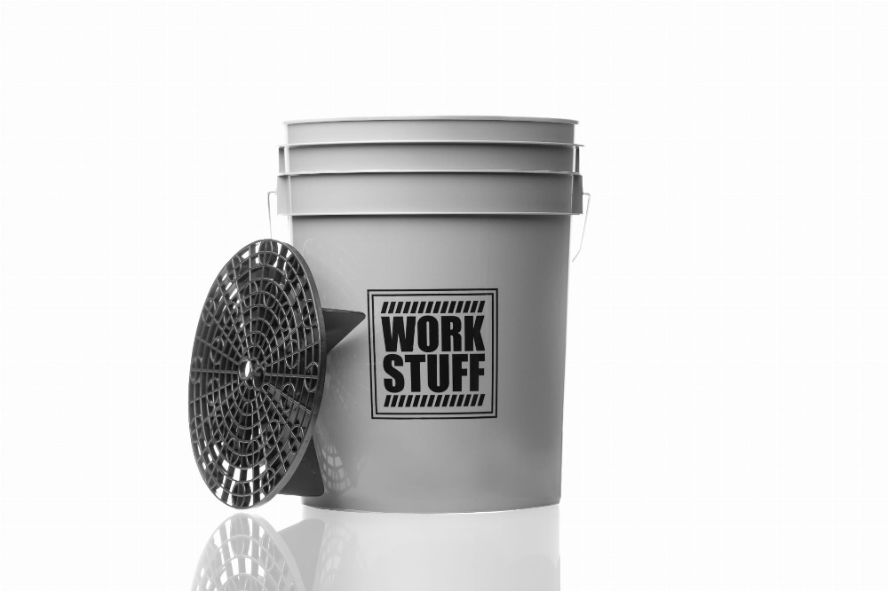 Work Stuff Detailing Bucket Grey Wheels Wiadro do mycia auta + separator