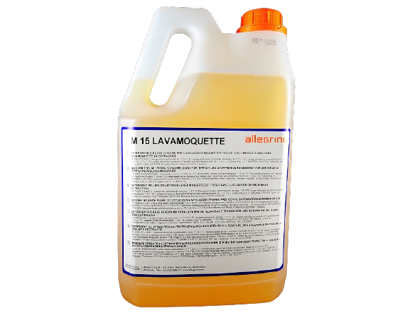 Allegrini M15 Lavamoquette Produkt do prania tapicerek materiałów i alcantary koncentrat 5L