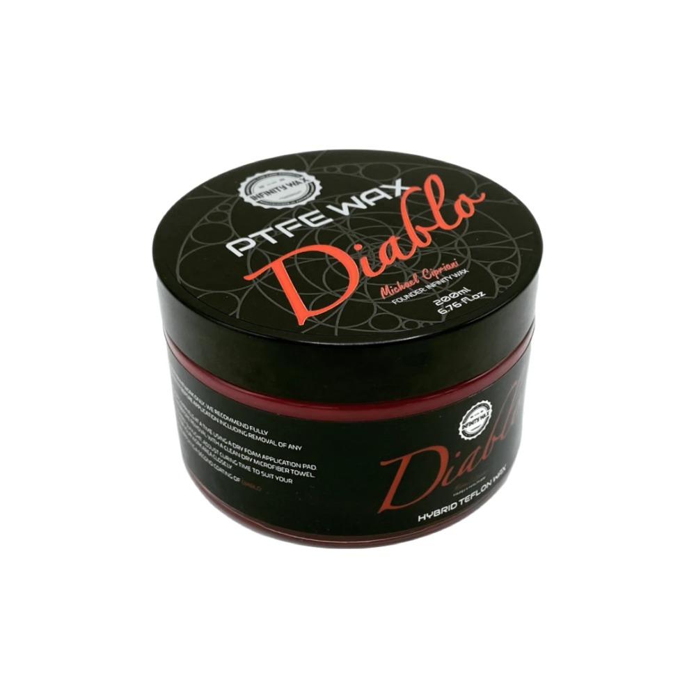 Infinity Wax DIABLO Hybrid Teflon Wax Trwały efektowny wosk syntetyczny do lakieru 200ml