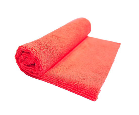 Booski Car Care Premium Edgeless Red Microfiber Uniwersalna mikrofibra do lakieru powłok ceramicznych bez krawędzi 40x40cm