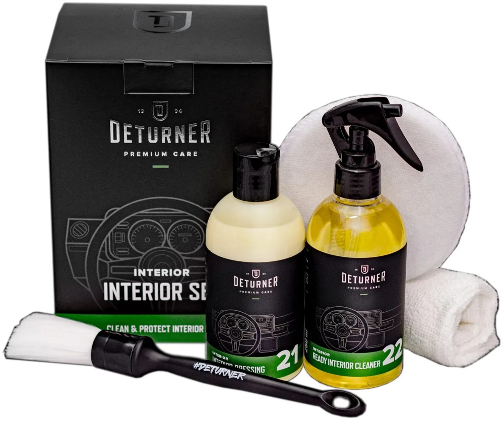 Deturner Interior Set Zestaw do czyszczenia i zabezpieczenia wnętrza auta