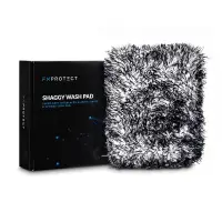 FXPROTECT Shaggy Wash Pad Ręczny miękki pad gąbka z mikrofibry do mycia auta