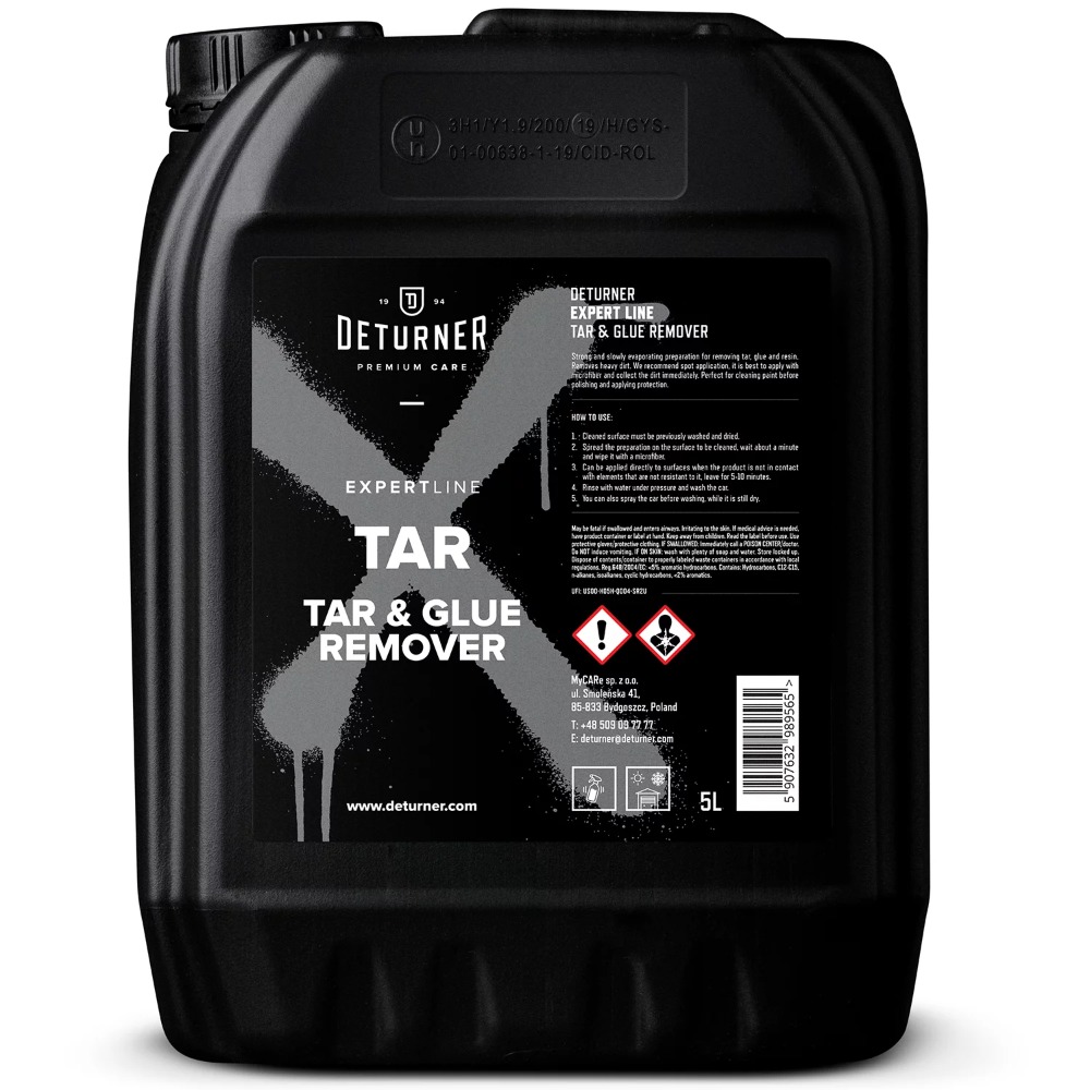 Deturner Expert Line Tar Preparat do usuwania smoły i kleju 5L