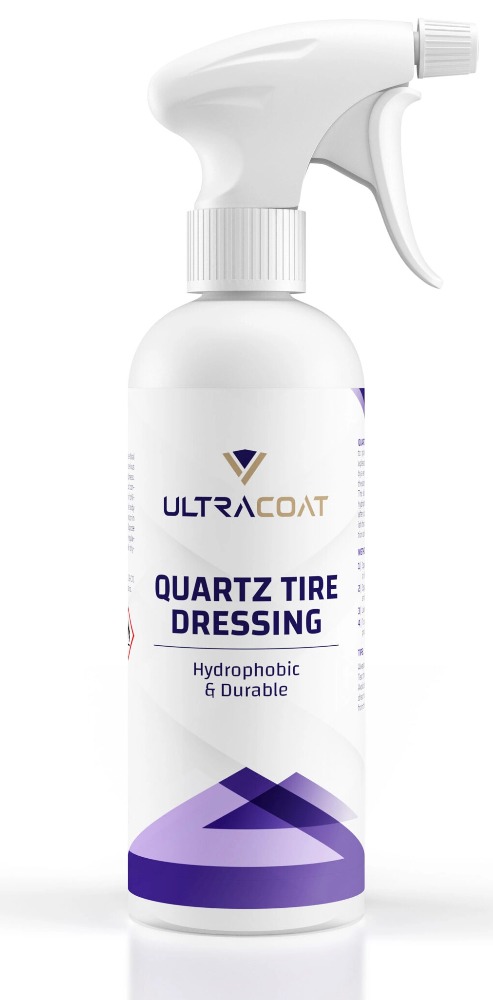 Ultracoat Quartz Tire Dressing Zabezpieczenie do opon z dodatkiem kwarcu, SiO2, efekt satyna 500ml