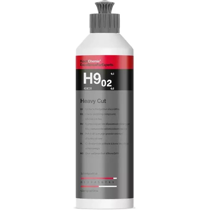 Koch Chemie HEAVY CUT H9.02 Mocno ścierna pasta polerska 250ml