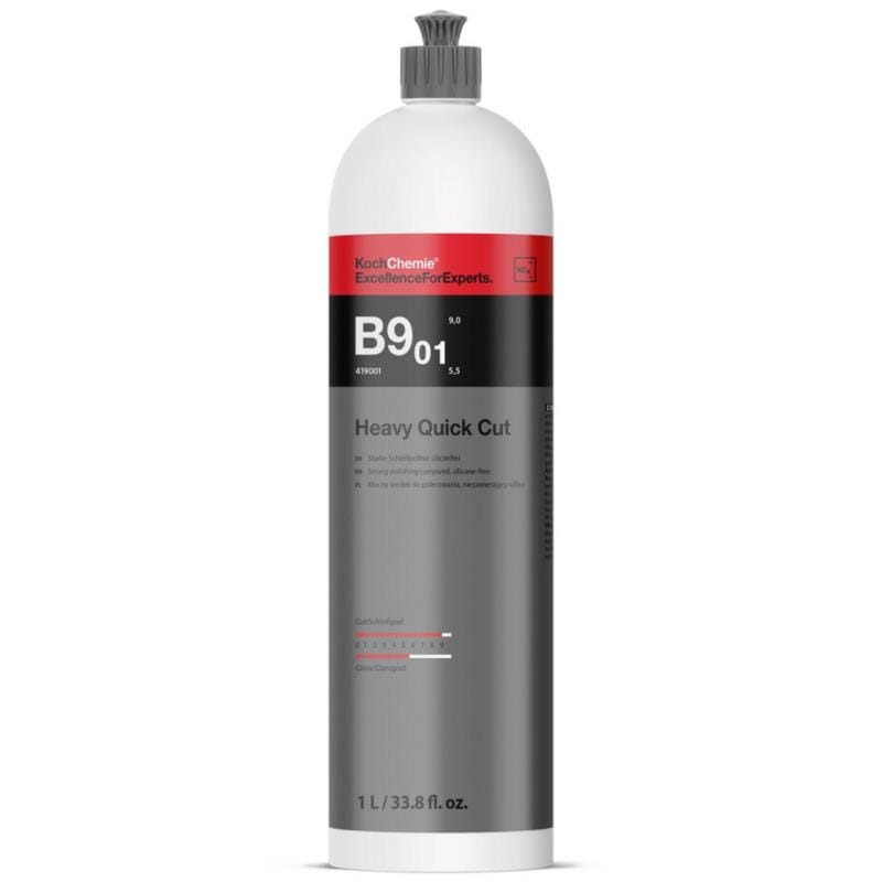 Koch Chemie HEAVY QUICK CUT B9.01 - Mocno ścierna pasta polerska 1000ml