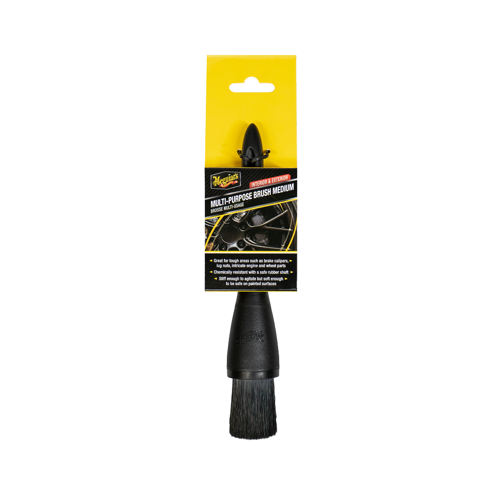 Meguiar's Multi-Purpose Brush - Medium Uniwersalny pędzelek do detailingu