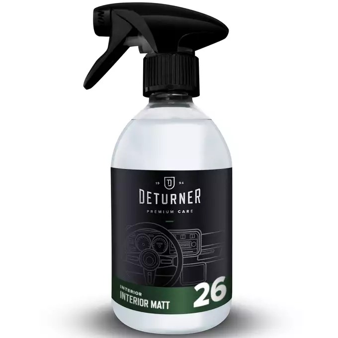 Deturner Interior Dressing Mat Zabezpiecza plastiki wewnętrz samochodu, efekt matowy 250ml