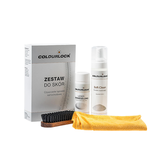 Colourlock Zestaw do czyszczenia i zabezpieczenia SKÓRY GŁADKIE NOWE SOFT