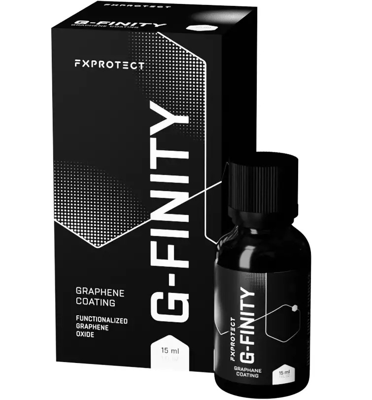 FXPROTECT G-FINITY™ GRAPHENE COATING – Powłoka ceramiczna do lakieru, hydrofobowa, połysk i ochrona 15ml