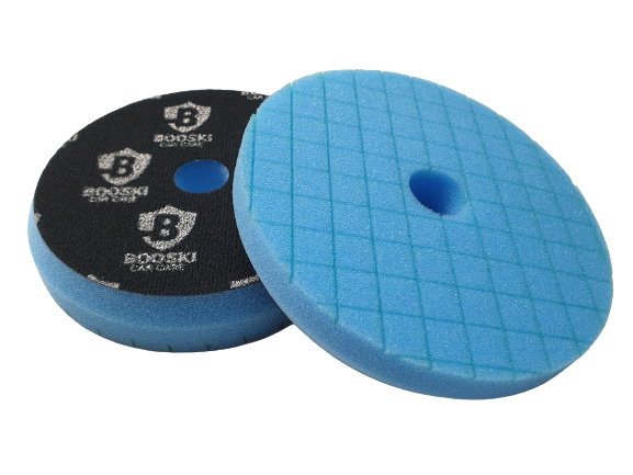 Booski Pads QUADRA Heavy Cut Pad DA Mocno ścierny pad do polerowania lakieru 130mm