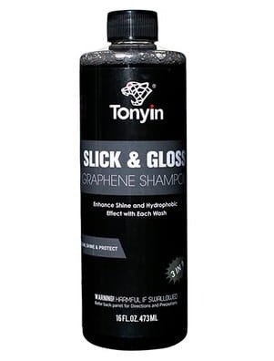 Tonyin Slick & Gloss Graphene Shampoo - Szampon z dodatkiem grafenu, wzmacniający 473ml
