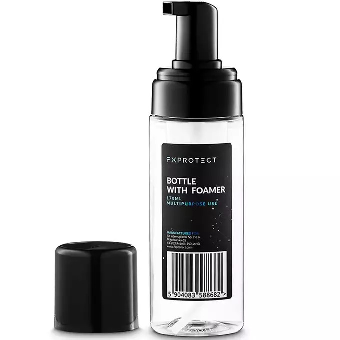 FXPROTECT Bottle with Foamer – butelka pianująca, tworzy pianę 170ml