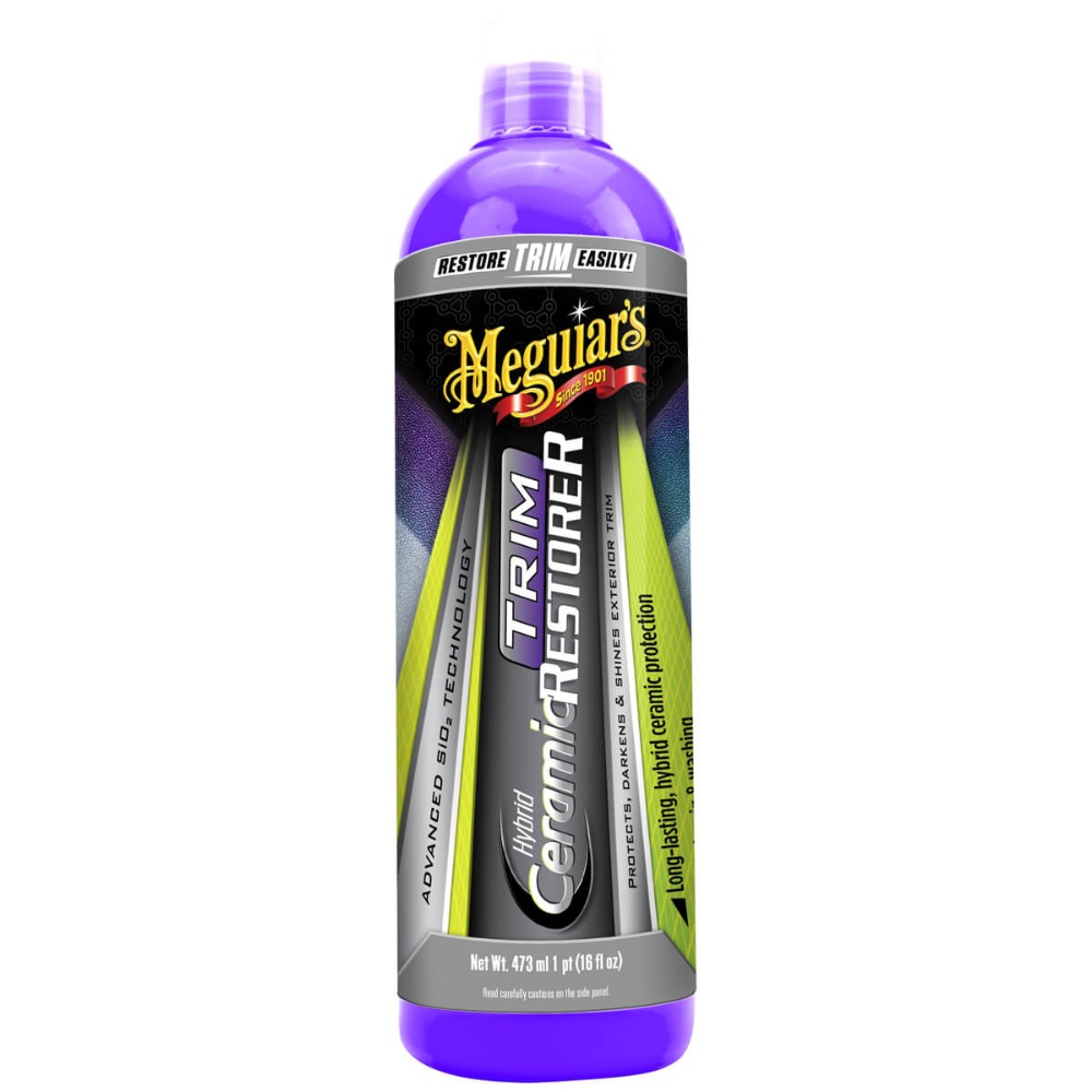 Meguiar's Hybrid Ceramic Trim Restorer - trwały produkt, powłoka z SiO2 do plastików zewnętrznych 473ml