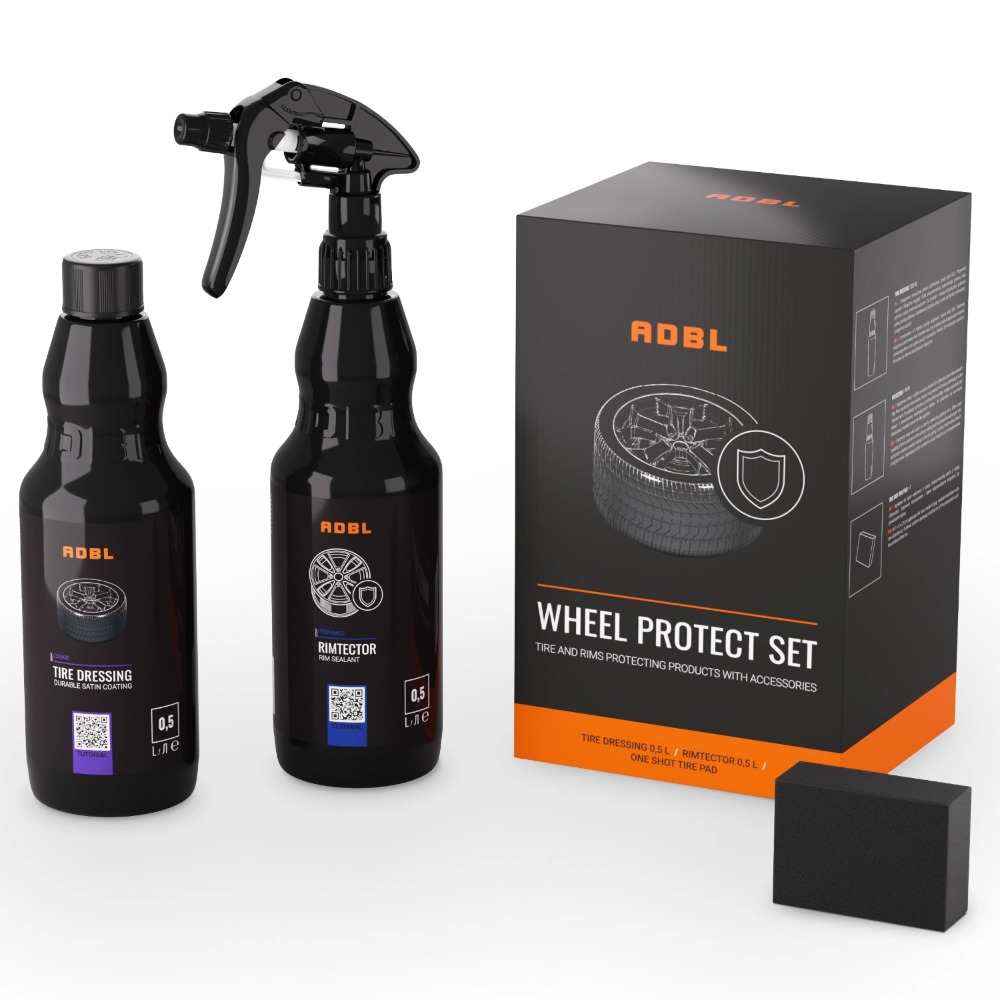 ADBL Wheel Protectant SET - Zestaw do zabezpieczenia felg aluminiowych i opon