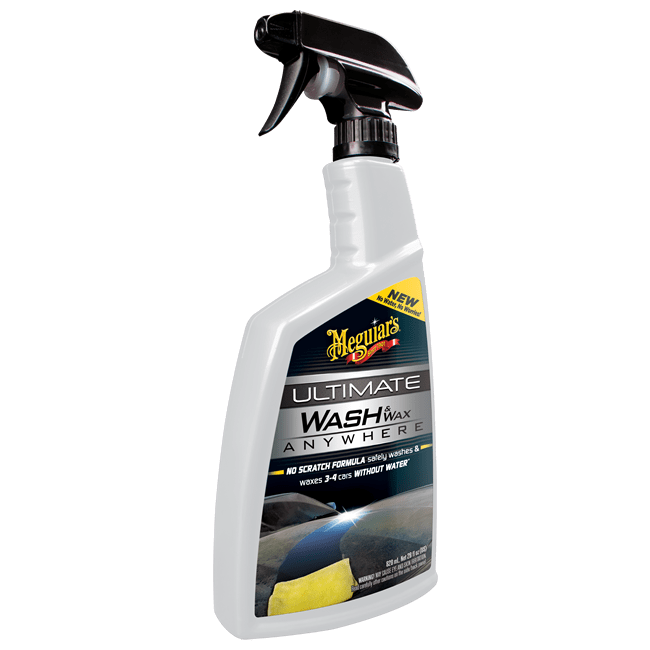 Meguiar's Ultimate Waterless Wash & Wax - Produkt do mycia auta bez użycia wody z dodatkiem wosku 768ml