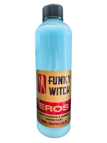 FUNKY WITCH Eros Matt Plastisc & Rubber Protectant - Produkt do konserwacji tworzyw sztucznych kokpit efekt bez połysku 500ml
