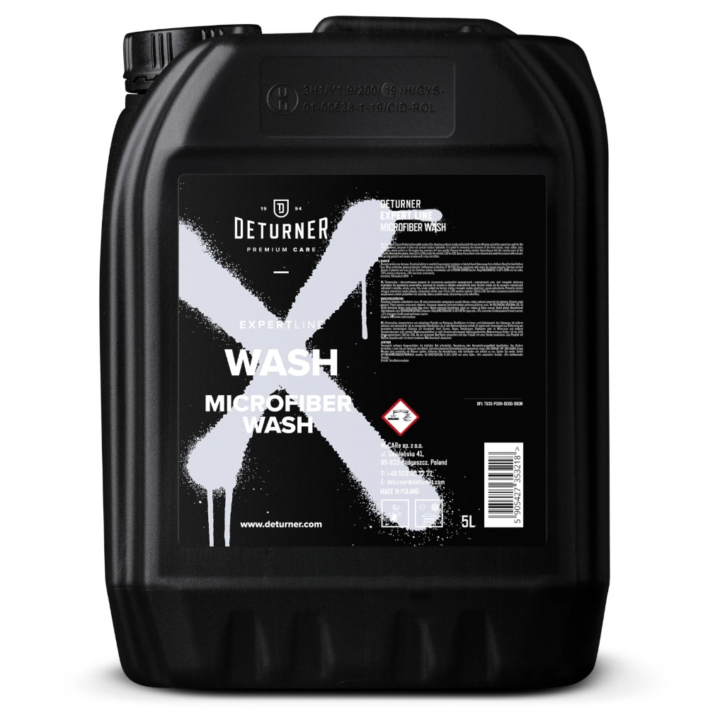 Deturner Expert Line Wash Microfiber Wash - Produkt do prania ręczników i mikrofibr 5000ml