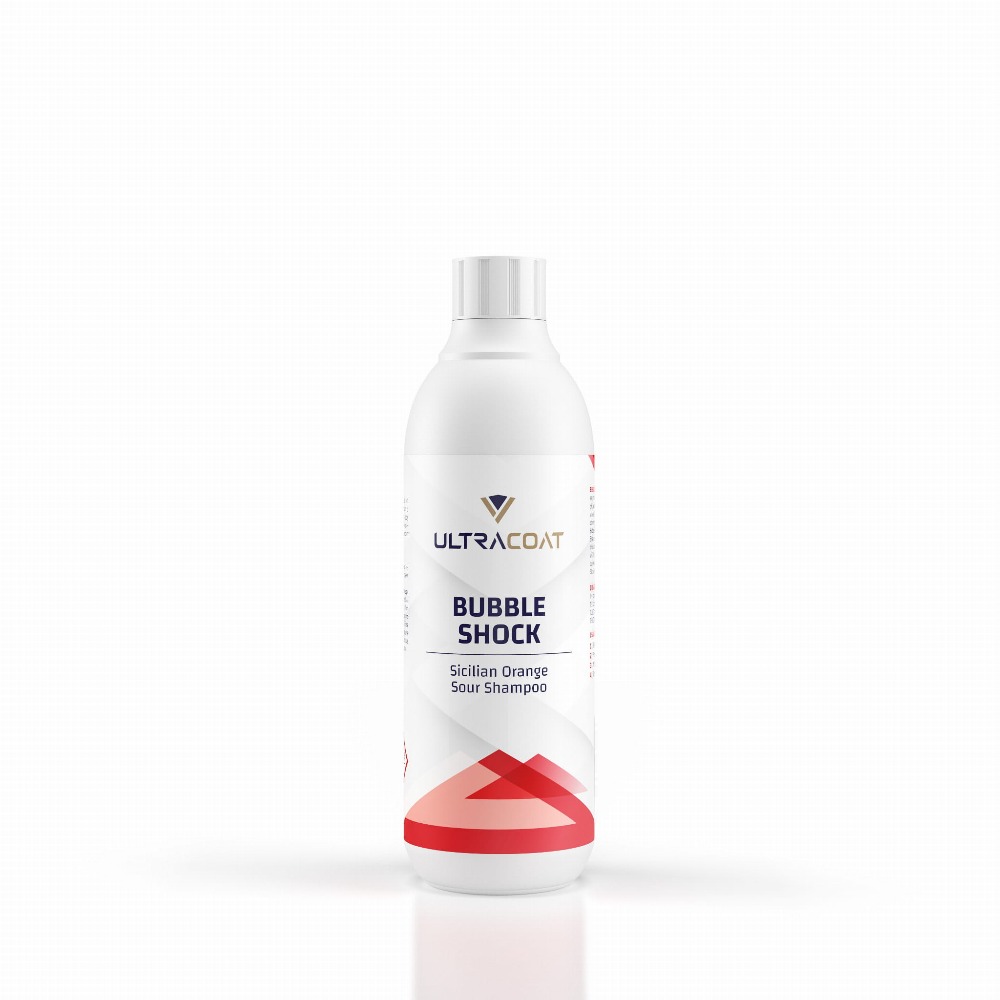 Ultracoat Bubble Shock - kwaśny szampon do mycia auta z 500ml