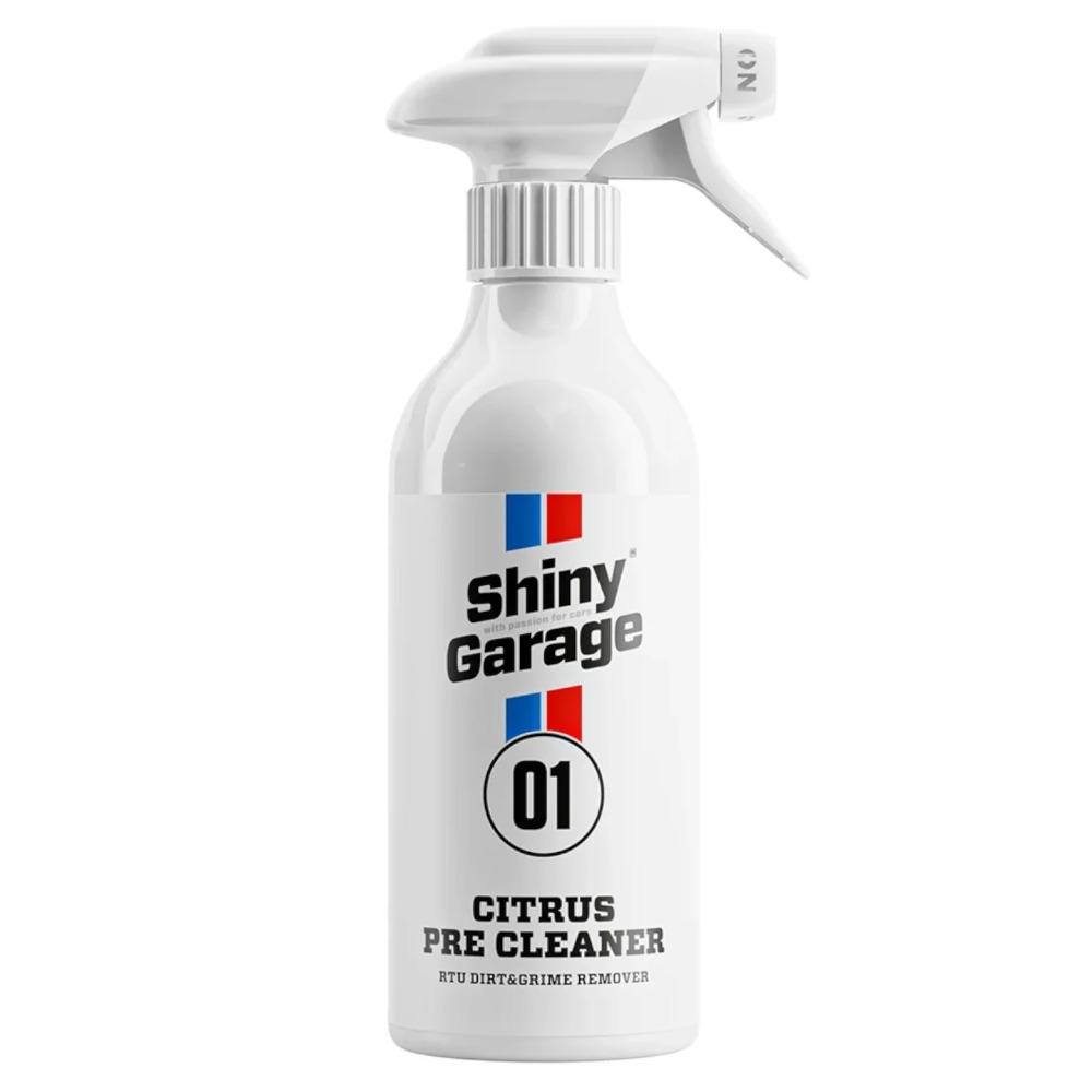 Shiny Garage Citrus Pre Cleaner - Produkt do usuwania zabrudzeń z lakieru, mycie wstępne 500ml