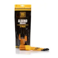 Work Stuff Detailing Brush Albino ORANGE 3-Pack Zestaw pędzelków detailingowych