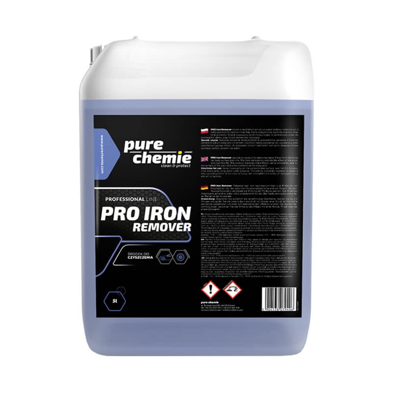Pure Chemie PRO Iron Remover - usuwa z felg i lakieru zanieczyszczenia metaliczne 5L