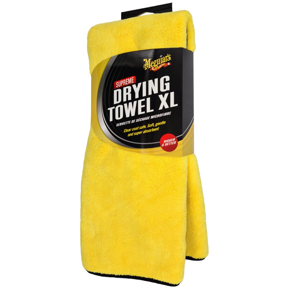 Meguiar's Supreme Drying Towel XL - Miękki i delikatny ręcznik do suszenia lakieru po myciu